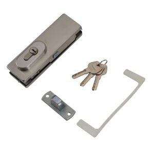Cornor patch lock with cylinder, Patch fitting